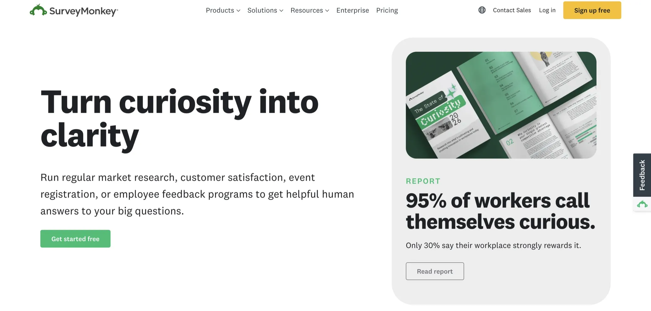 SurveyMonkey product screenshot