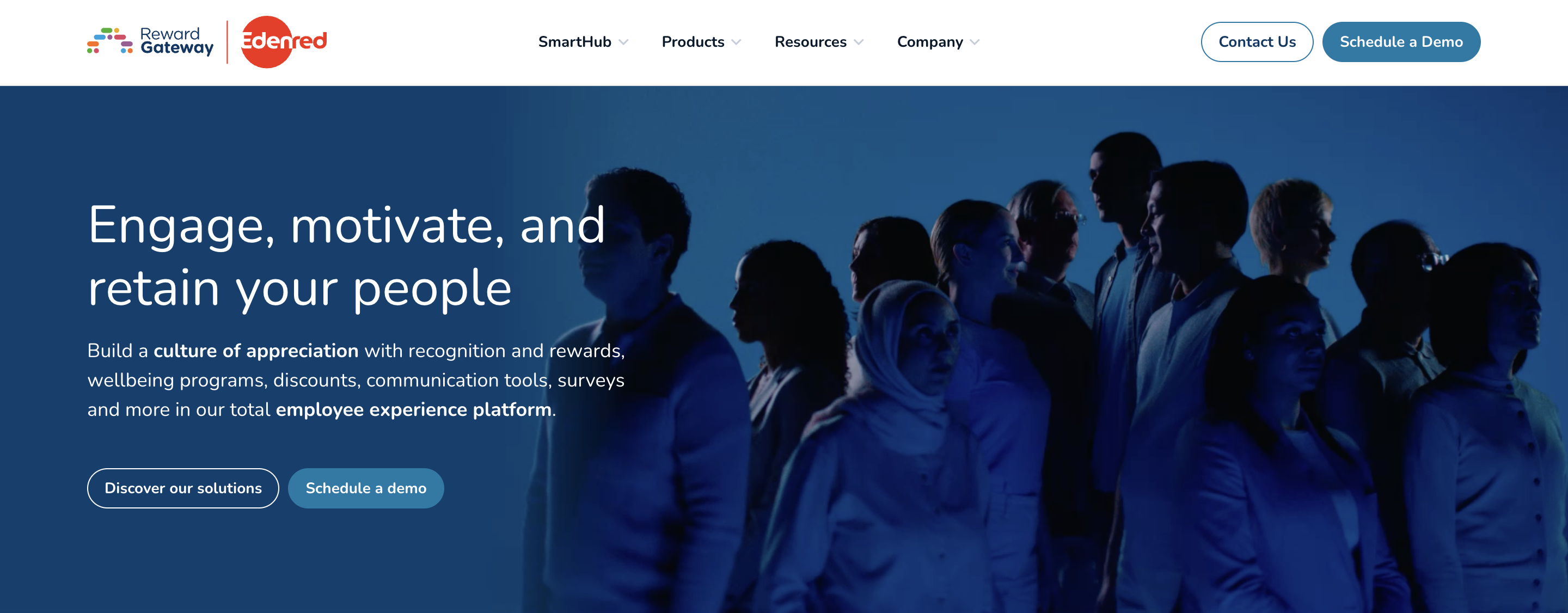 Reward Gateway employee experience platform screenshot