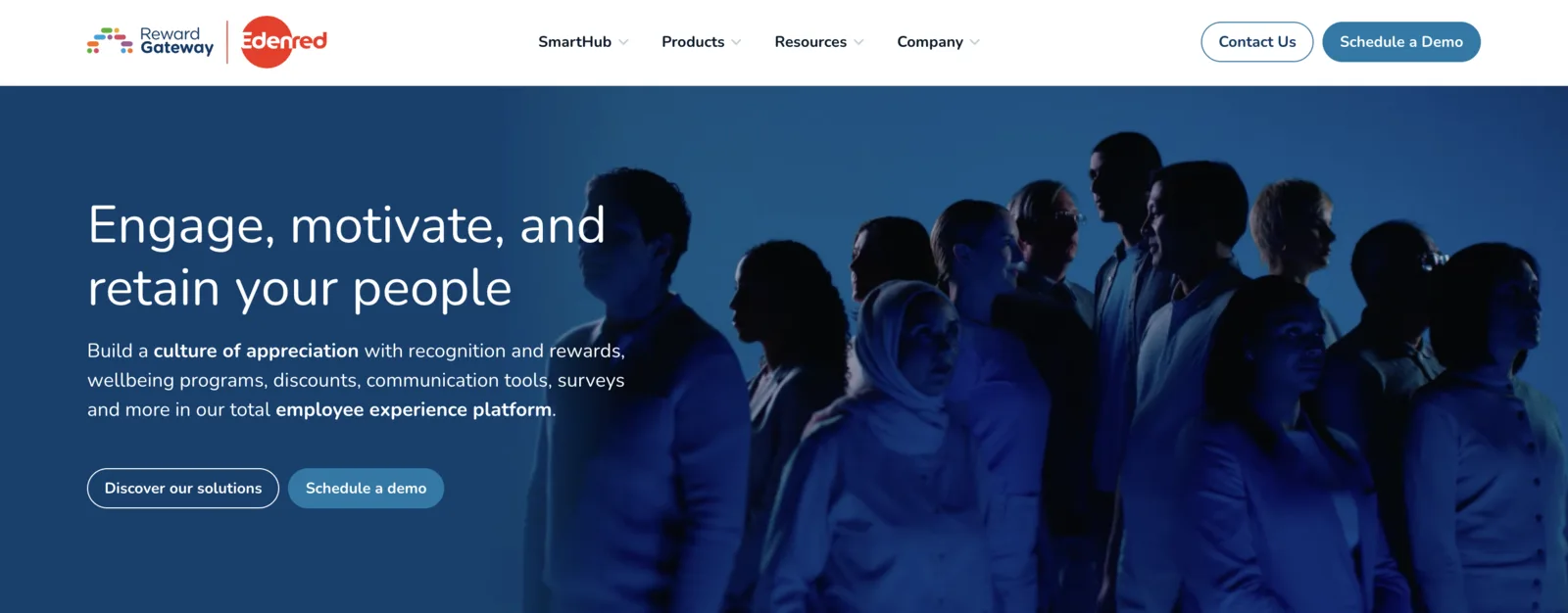 Reward Gateway employee experience platform screenshot