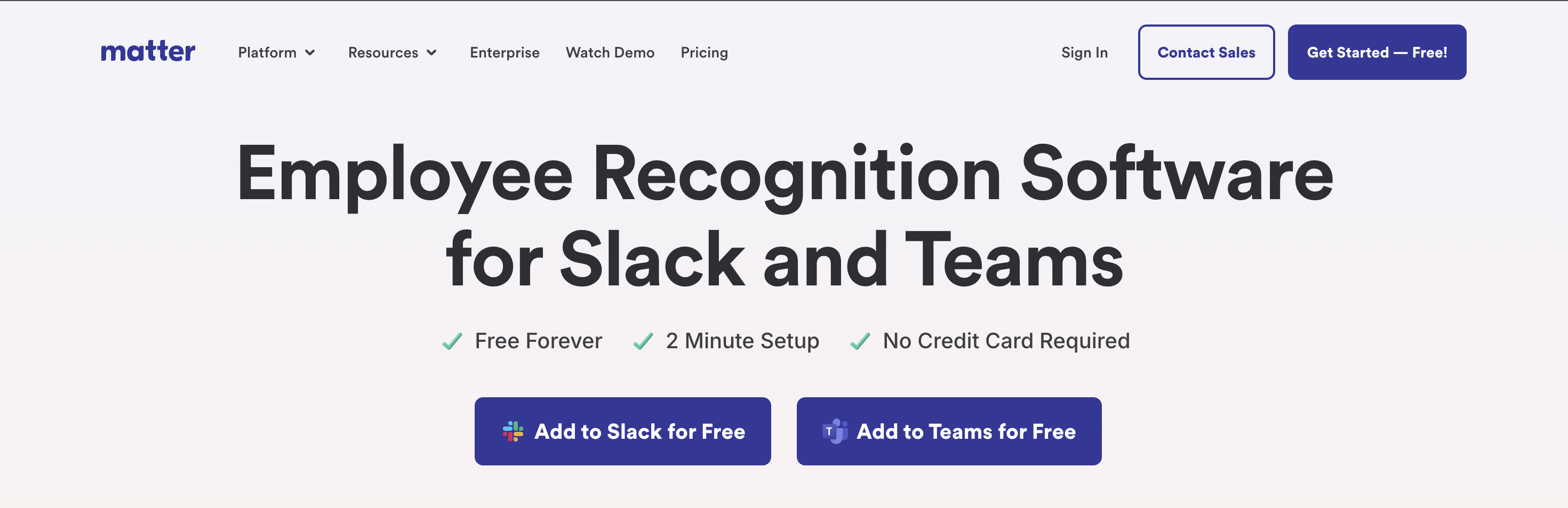 Matter product screenshot