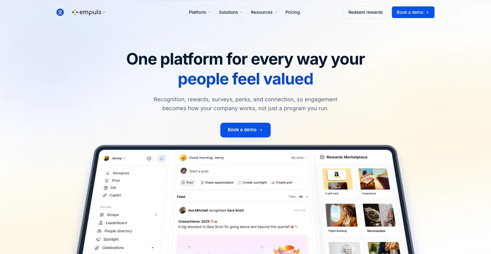 Empuls by Xoxoday - recognition, rewards, and engagement platform
